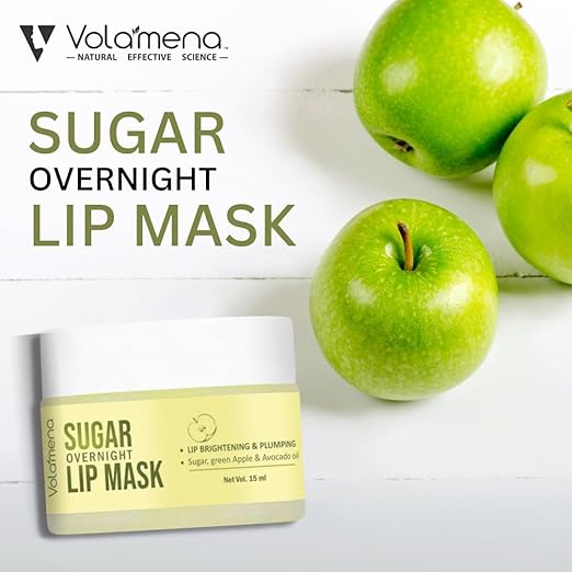 Volamena Lip Mask With Sugar Green Apple - 15 ml