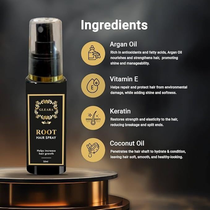 Gleara Root Hair Spray Serum - 50 ml
