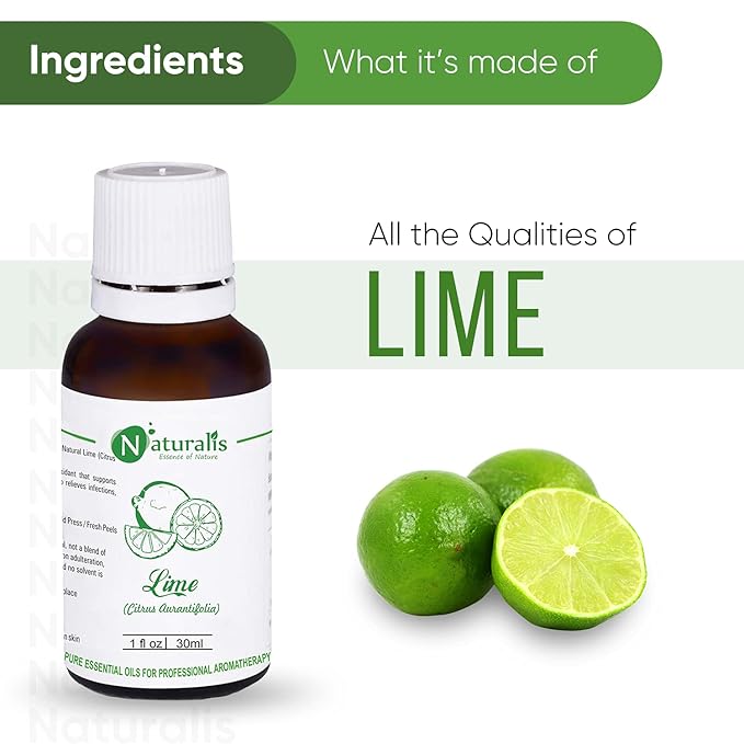 Naturalis Essence Of Nature Lime Essential Oil - 30 ml