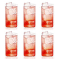 Borosil Vision Glass 350 Ml Set of 6 Piece Transparent Drinking Glass