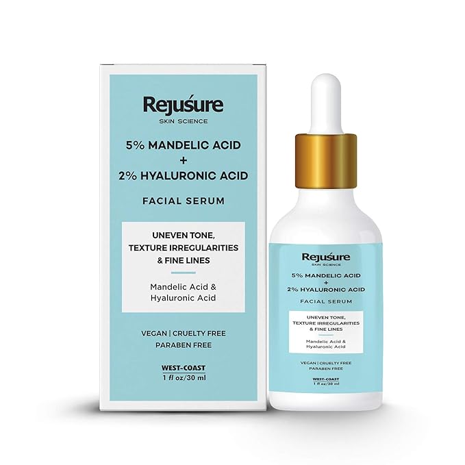 Rejusure Mandelic Acid 5% + Hyaluronic Acid 2% Face Serum – 30 Ml