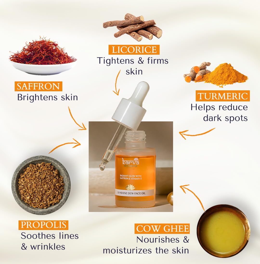 Barva Sunshine Dew Face Oil - 30 ml