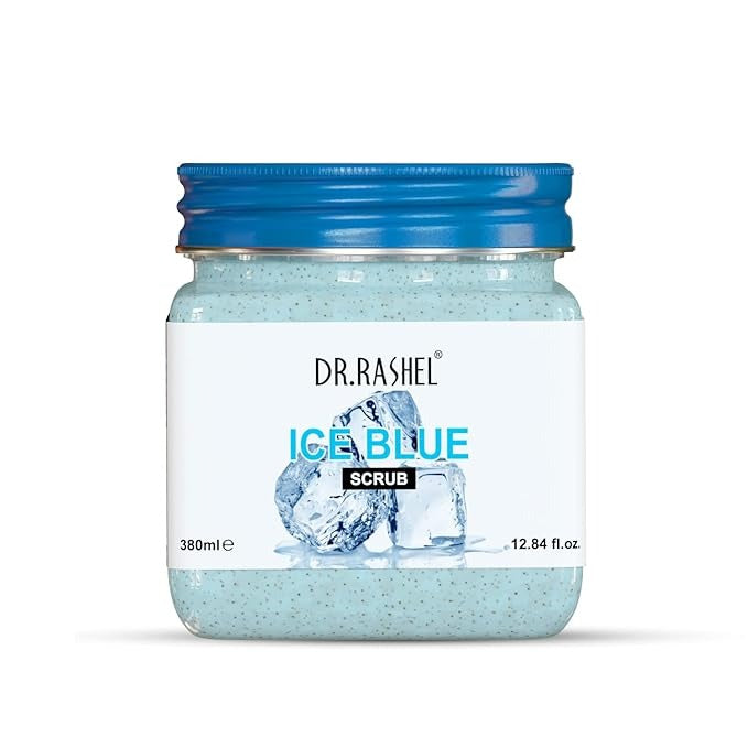 Dr.Rashel Ice Blue Scrub For Face & Body - 380 ml