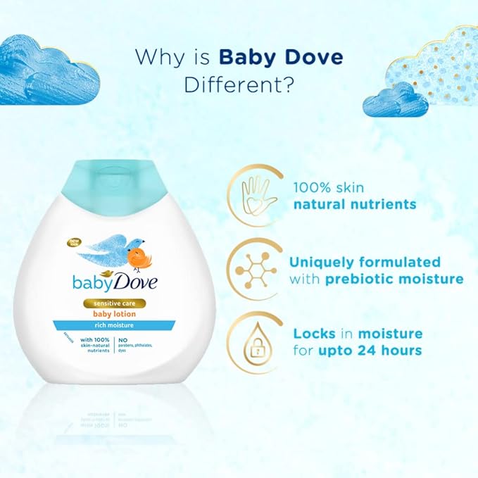 Baby Dove Rich Moisture Baby Lotion - 200 ml
