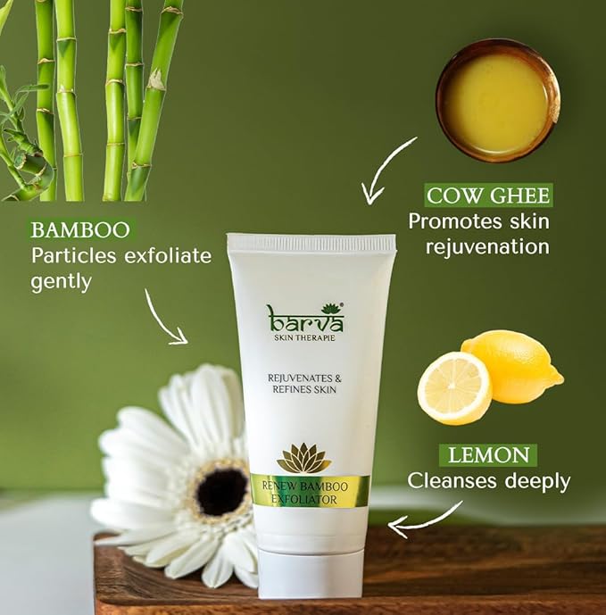 Barva Renew Bamboo Exfoliating Face Scrub - 50 ml
