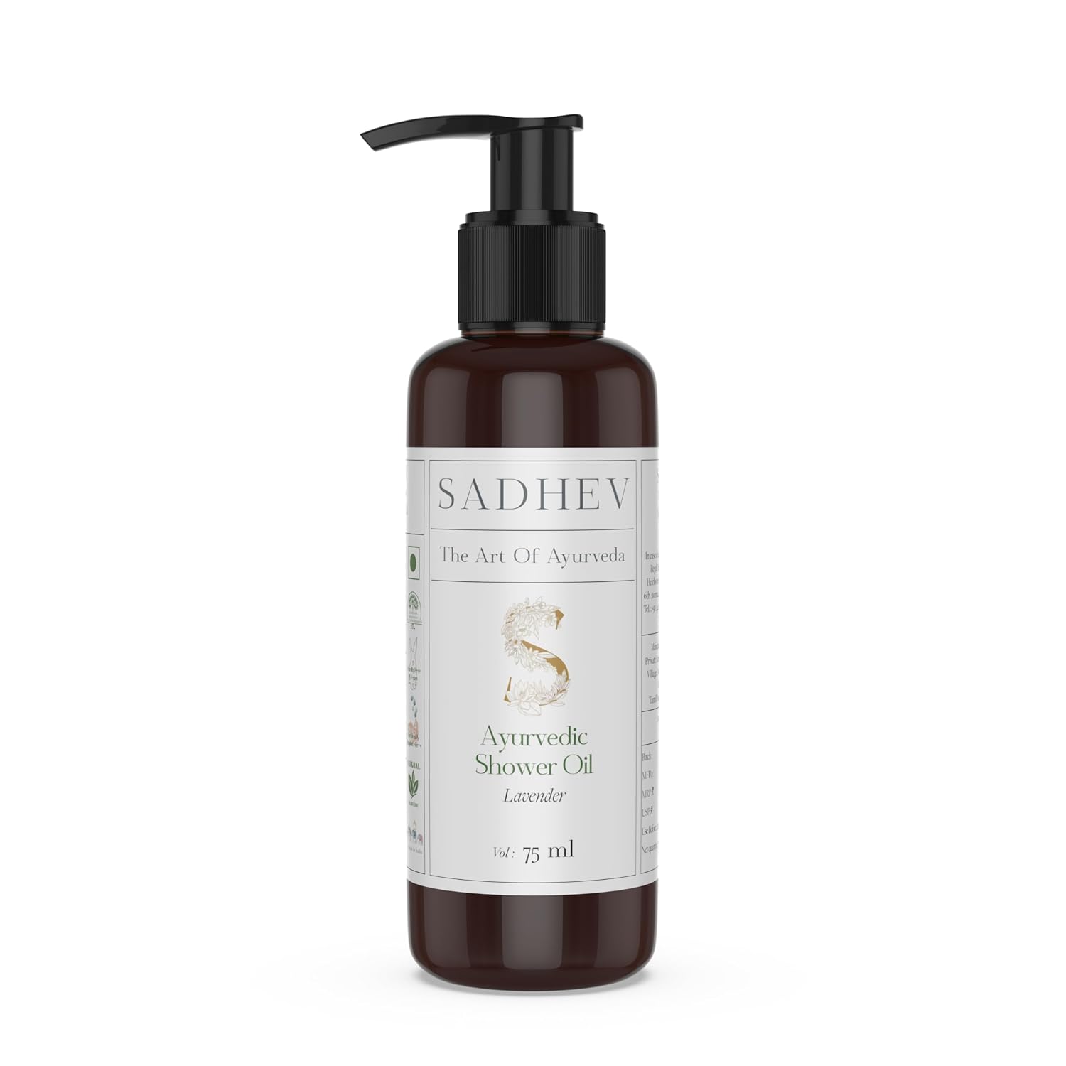 Sadhev Lavender Shower Oil - 75ml
