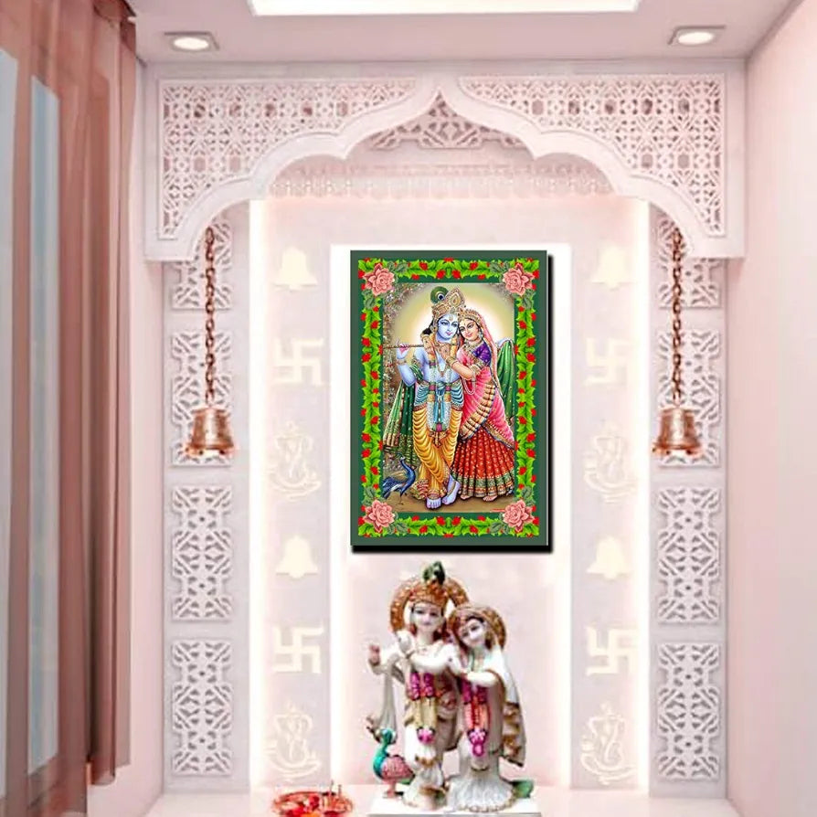 Rangoli Latest Spiritual Paintings Size 18inches*12inches