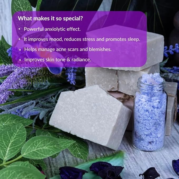 Camia Organic Handmade Lavender Soap For Bath - 125 gms