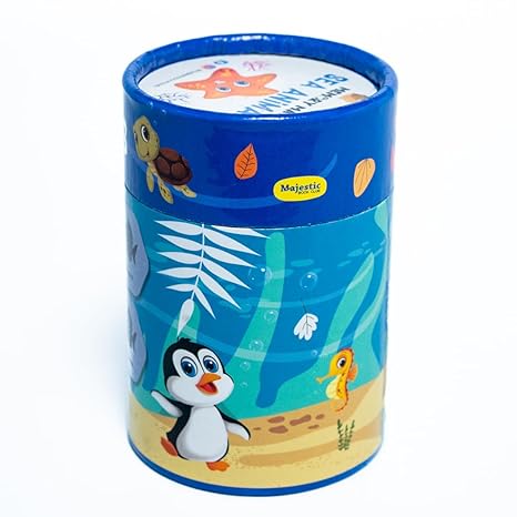 The Book Tree Memory Match Game Sea Animals 24 Durable Cards 12 Ocean Themed Pairs Brain Boosting