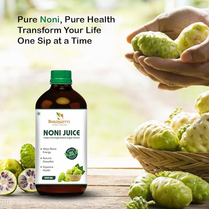Prasatti Herbal Organic Plant Based Elixir Noni Juice - 250 Ml