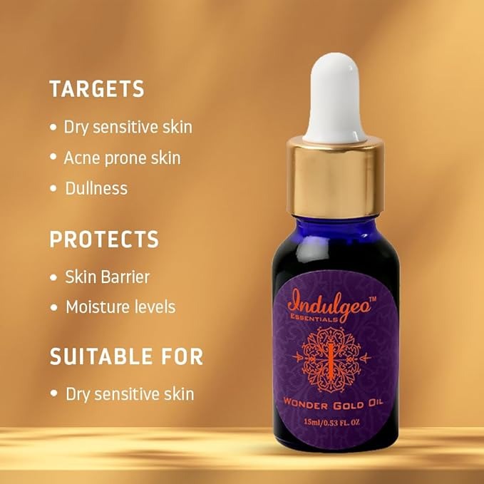 Indulgeo Essentials Wonder Gold Oil - 15 ml