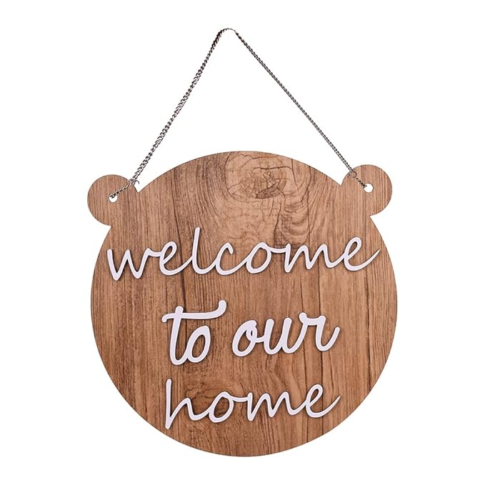 Sehaz Artworks Wooden Wall Hangings Home Décor Items Home Decoration Items CurveWel Home-WHT