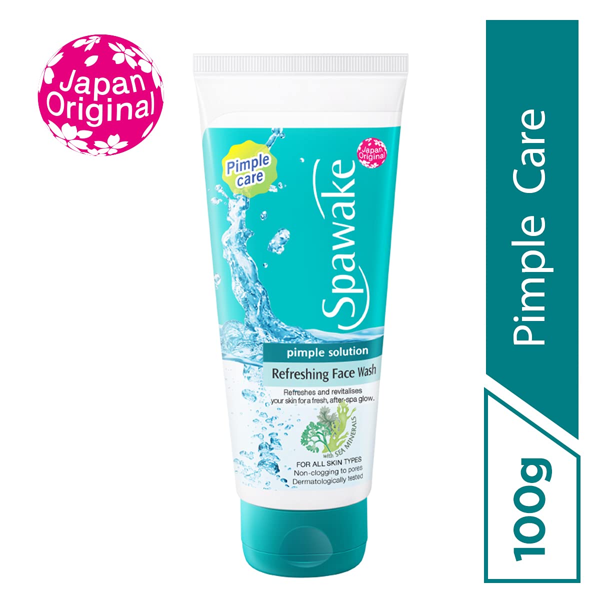 Spawake Anti Acne Care Pimple Solution Refreshing Face Wash - 100 gms