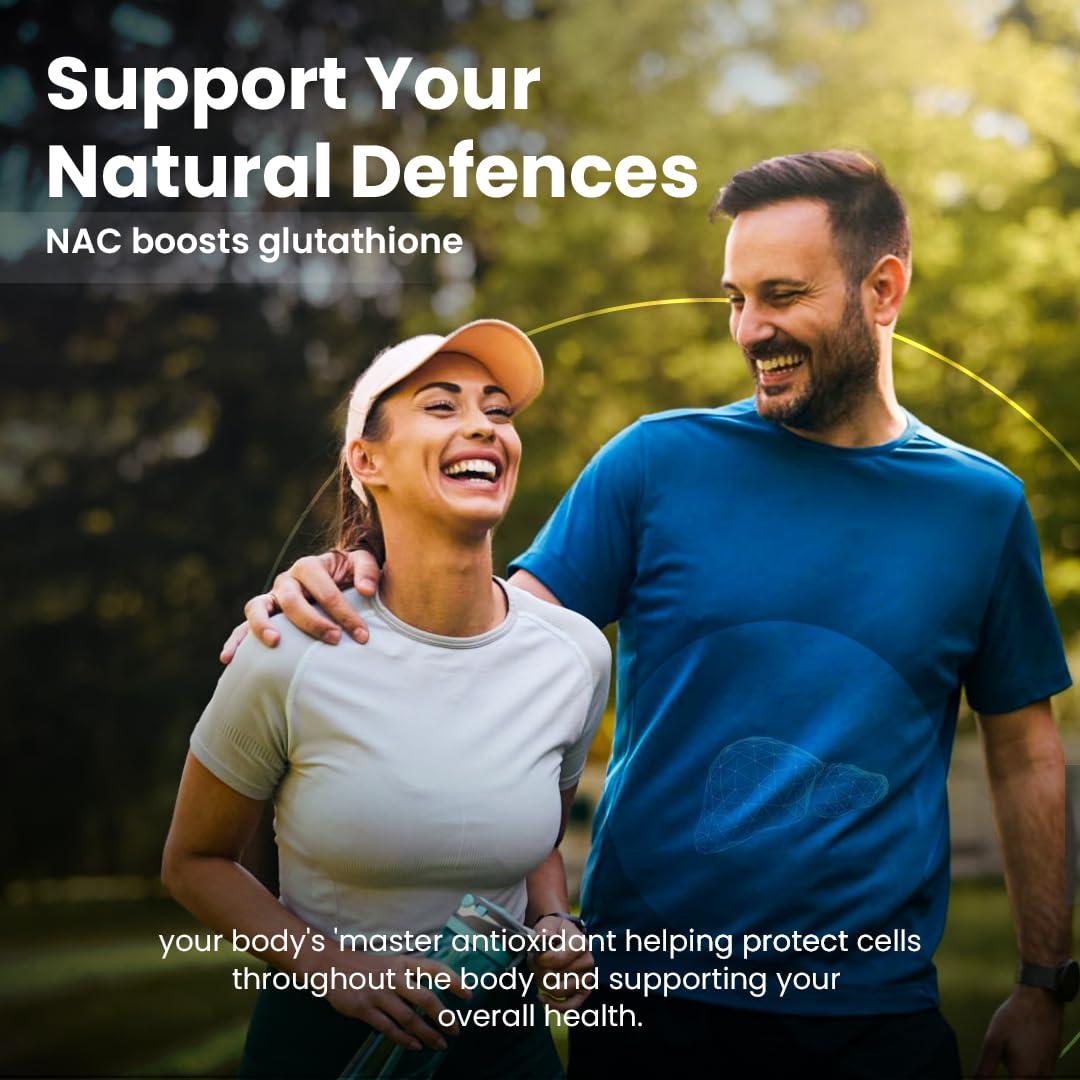 Simply Herbal N-Acetyl L-Cysteine (NAC) 900mg - 60 Capsules - Antioxidant Support and Amino Acid Supplement