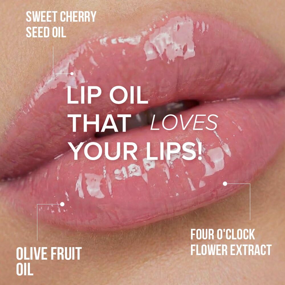 Daily Life Forever52 Juicy Glow Lip Oil â€“ Hydrating Tinted Lip Gloss, Plumping & Nourishing Formula | Non-Sticky, High Shine Gloss | Sheer Juicy Tint for Soft Lips (Sour Watermelon-03, Juicy Lip Glow) | Hydrating Lip Oil