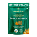 Earthen Story Certified Organic Pumpkin Seeds 500 g | Lab Tested for 250+ Pesticides | NPOP Approved & Traceable with Transaction Certificate | Rich in Protein, Fibre & Essential Nutrients