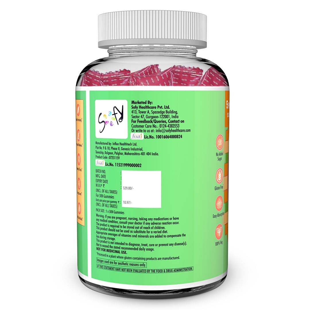 NATURYZ Plant-Based Vitamin B12 + B-Complex Gummies for Vegetarians | Energy, Mood & Metabolism Support | With Spinach, Moringa & Beetroot | No Gelatin, No Added Sugar | 30 Orange Gummies
