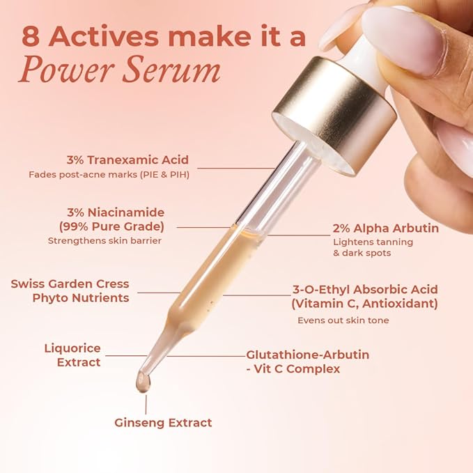 The Pink Foundry Dark Spot & Hyperpigmentation Correcting Power Serum - 30 Ml