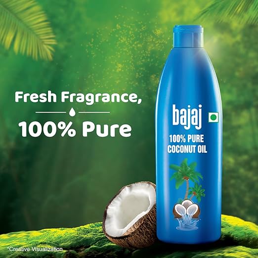 Bajaj Pure Coconut Oil  - 600 ml