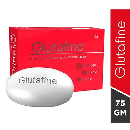 Ethiglo Glutafine Ultra-Rich Creamy Soap - 75 gms (Pack of 2)