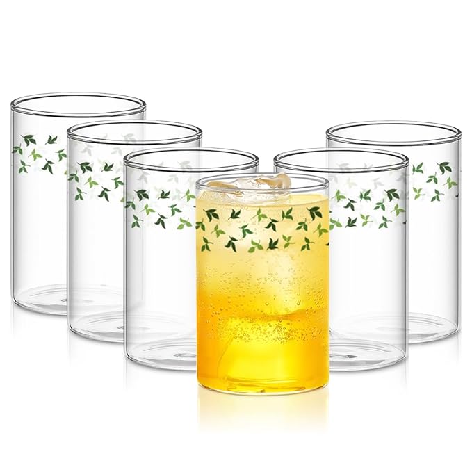Borosil Vision Sage 295 Ml Set of 6 Pieces  Transparent Drinking Glass