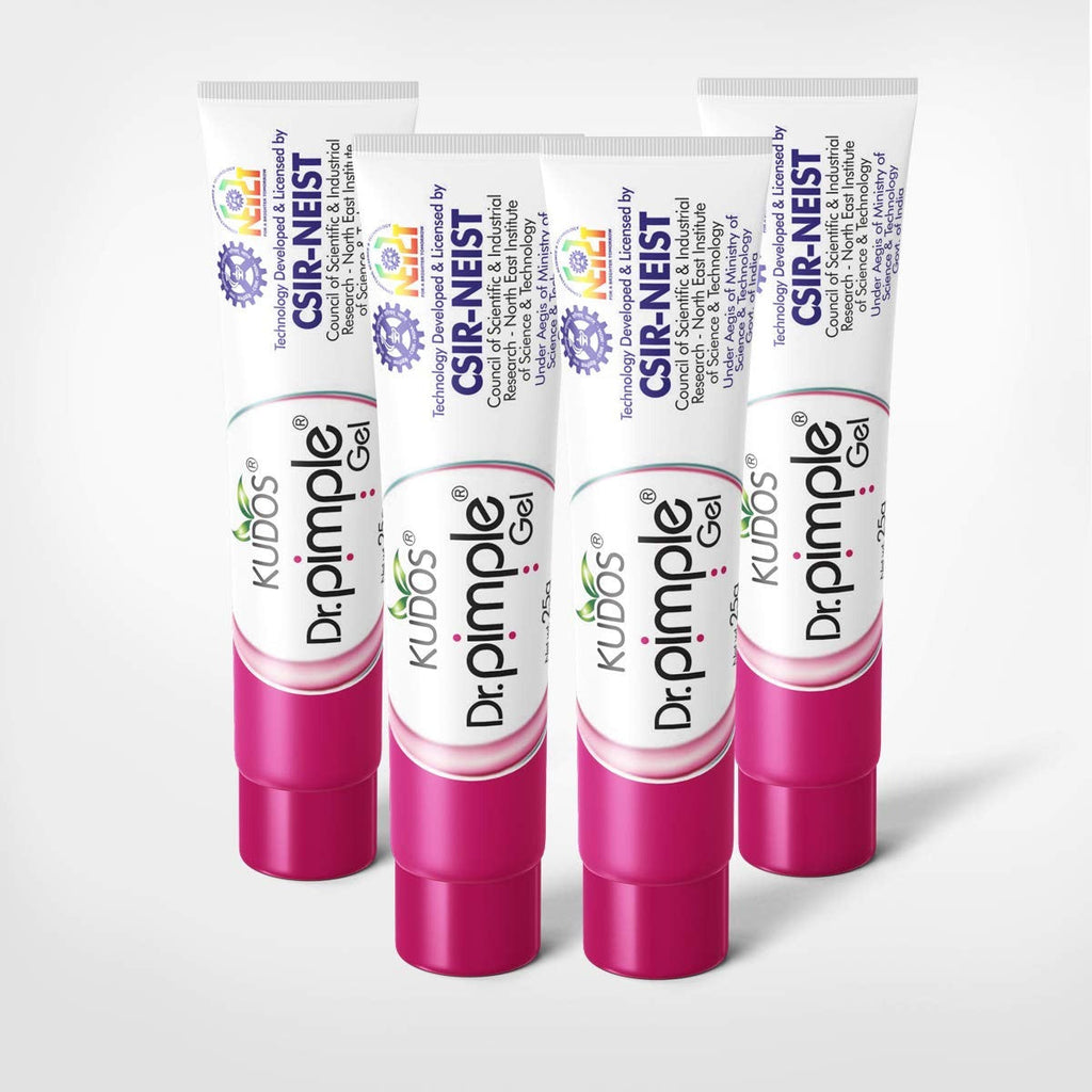 Kudos Ayurveda Dr. Pimple Gel - 25 gms (Pack of 4)