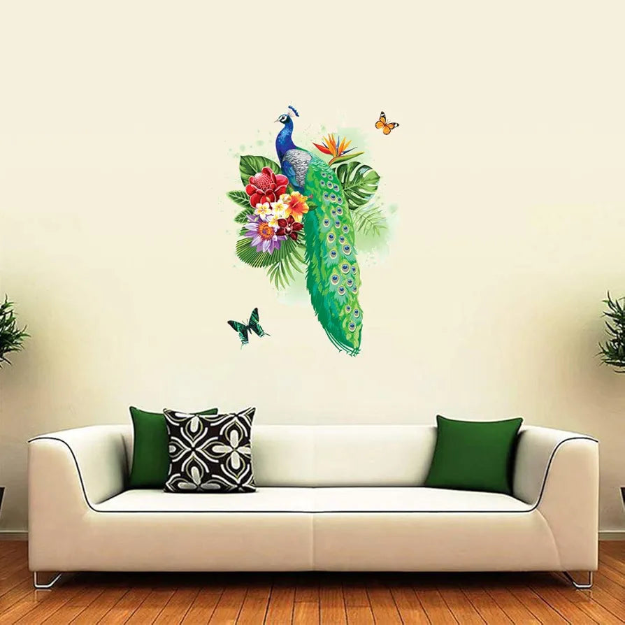 Rangoli Vinyl Wall Sticker Self-Adhesive Wall Decor Design-14