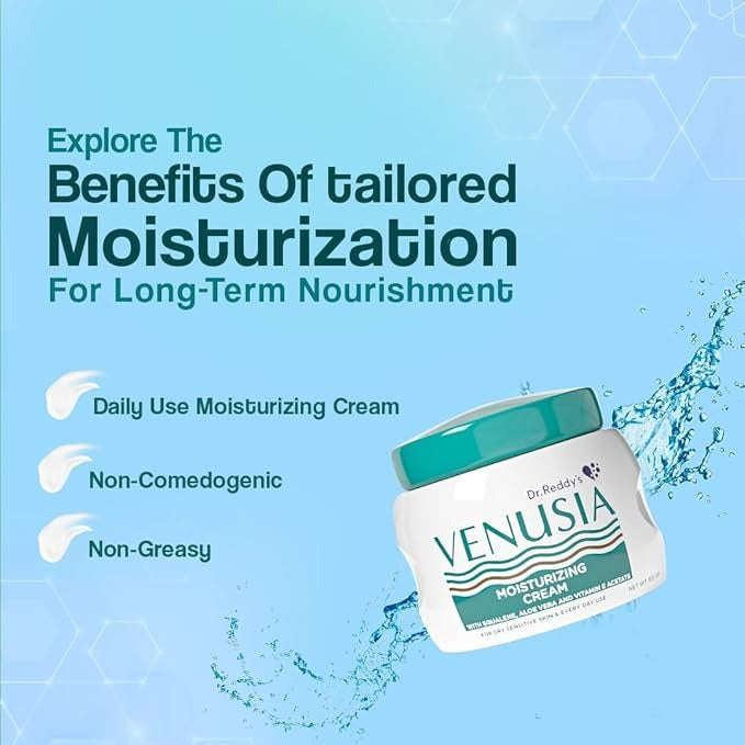 Dr. Reddy Venusia Moisturizing Cream - 100 gms