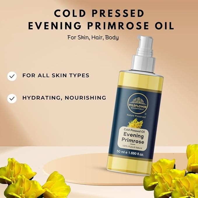 Wildflower Essentials Evening Primrose Oil Cold Pressed - 50 ml