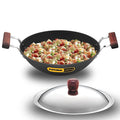 Hawkins Futura Nonstick Deep-Fry Pan 2.5L, 26cm, 3.25 mm with Glass lid
