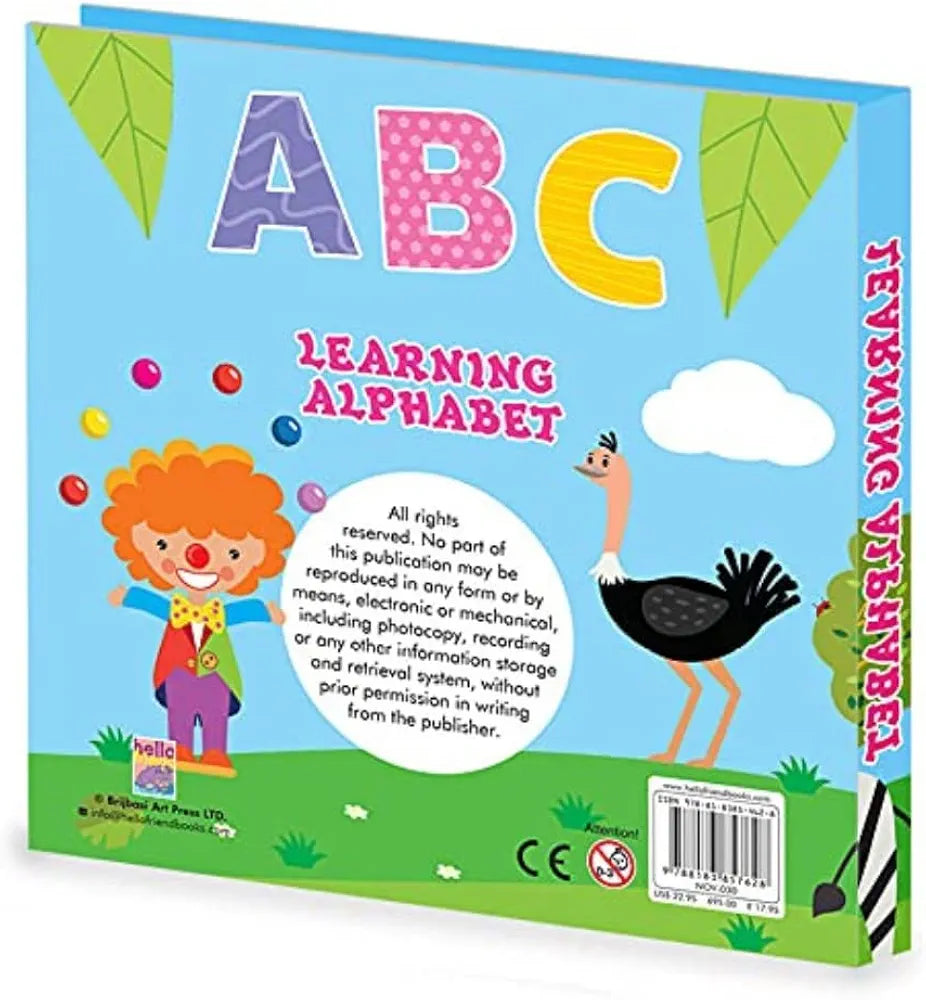 Hello Friend ABC Learning Alphabet Puzzle Board Book