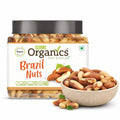 “Hills Organics Premium Raw Brazil Nuts 100g | Rich in Selenium | Superfood | Whole Peru Nuts | Keto Friendly | Jar Pack”