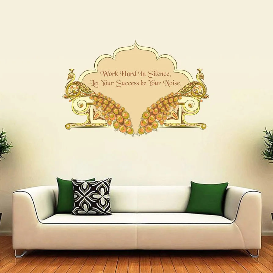 Rangoli Vinyl Wall Sticker Self-Adhesive Wall Decor Parent 5 Design-24