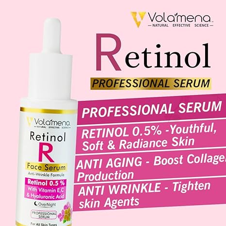 Volamena Professional Retinol Serum For Face - 30 ml