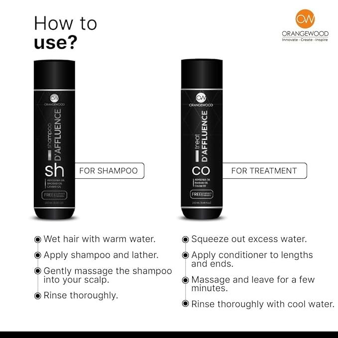 Orangewood Luxury D'Affluence Shampoo - 250 ml