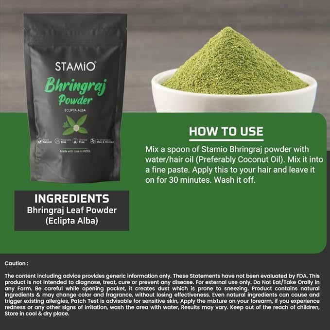 Stamio Bhringraj Powder - 250 gms