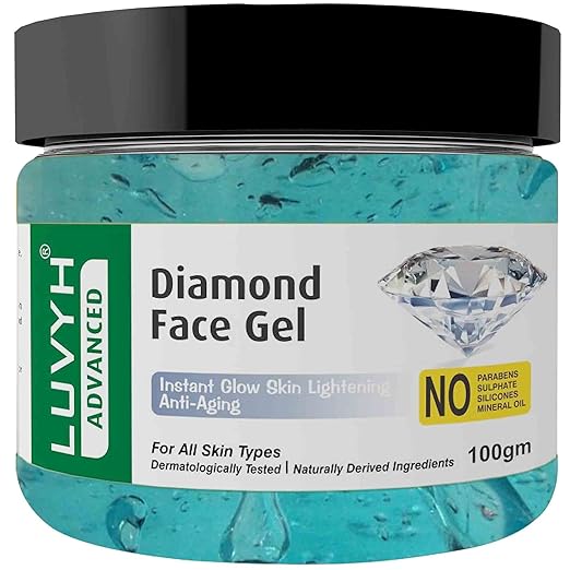 Luvyh Diamond Face Gel and moisturizer - 100 gms