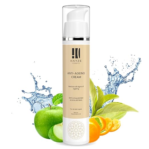 Hayze Cosmetics Anti-Ageing Cream for All Skin Types - 50 ml