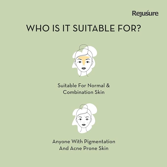 Rejusure AHA 0.5% + BHA 0.5% Facial Moisturizer - 50 Ml