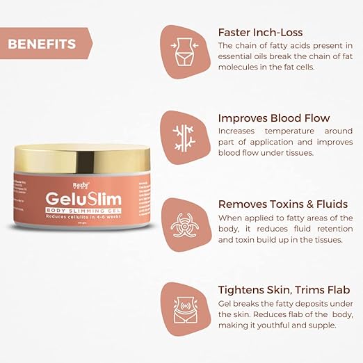 Razor Veda Gelu Slim Anti Cellulite Gel & Slimming Gel - 50 gms