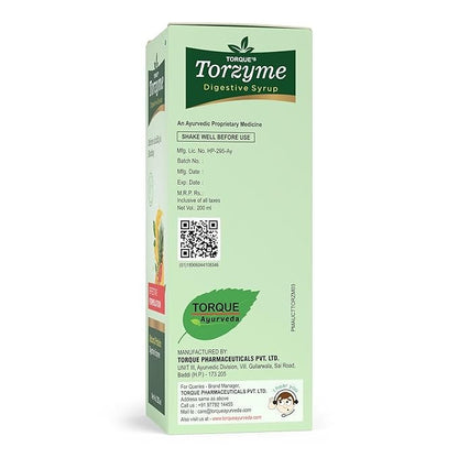 Torzyme Naural Protein Digestive Enzyme Syrup - 200 ml (Pack of 3)