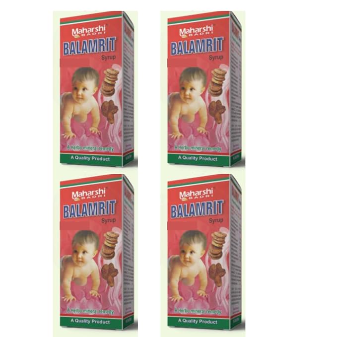 Maharshi Badri Balamrit Syrup - 100 ml (Pack of 4)