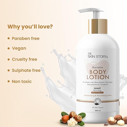 The Skin Story Vitamin E Body Lotion 24Hrs Long Lasting Moisture - 280 ml