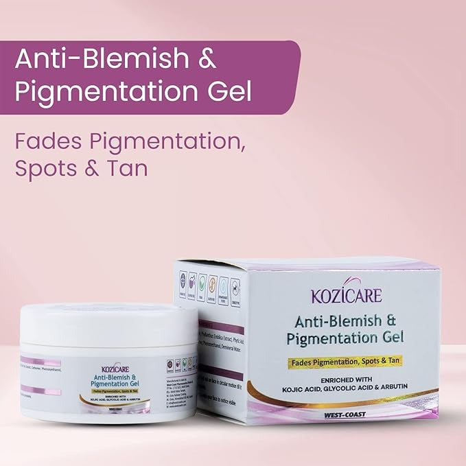 Kozicare Anti-Blemish & Pigmentation Gel - 50 gms