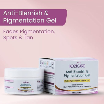Kozicare Anti-Blemish & Pigmentation Gel - 50 gms