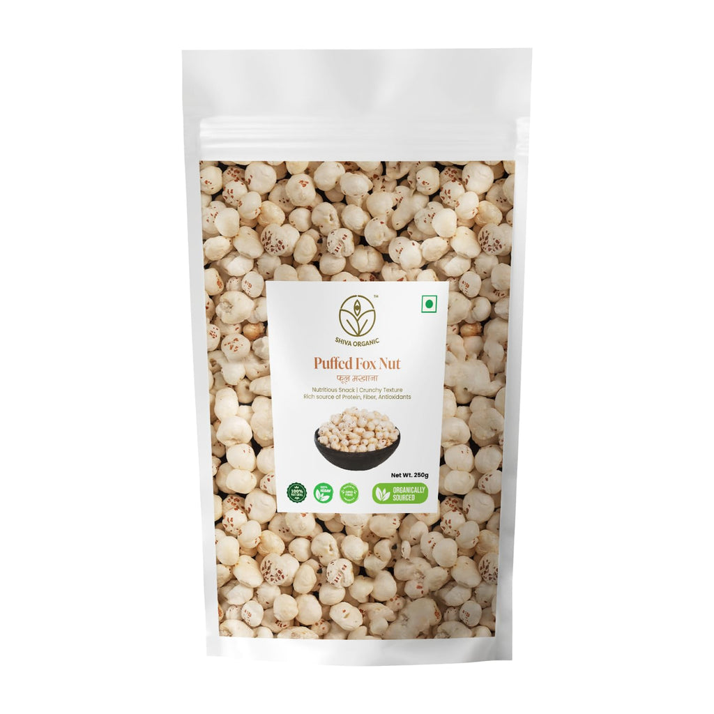 Shiva Organic Makhana Puffed Fox Nut