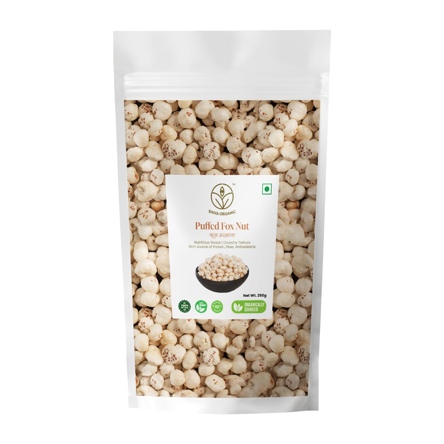 Shiva Organic Makhana Puffed Fox Nut