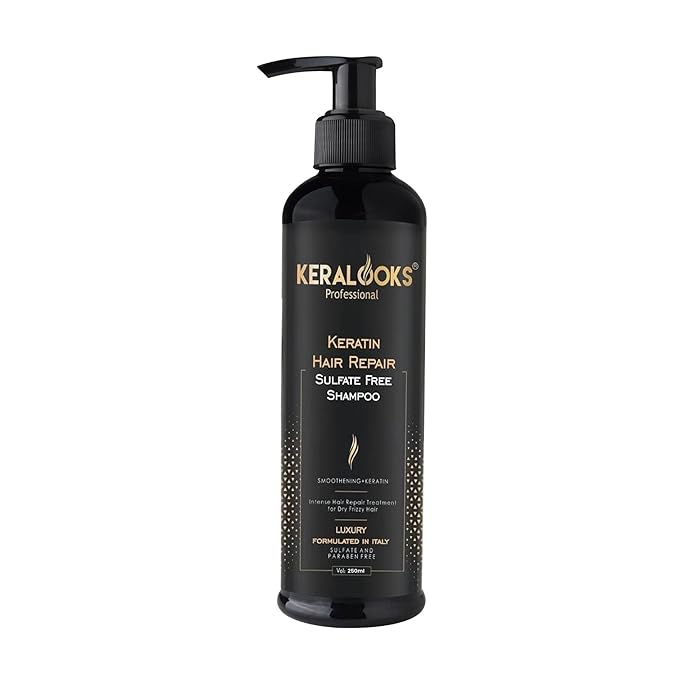 keralooks Hair Repair Shampoo for Dry and Frizzy Hair