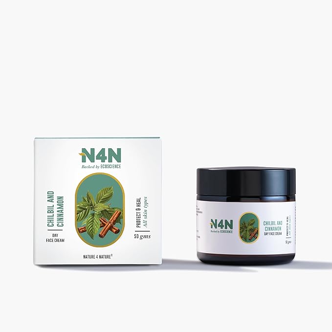 Nature4nature Face Cream for Glowing Skin | Hydrates Skin, Makes It Soft & Plump Fresh Boost Skin Brightening Day Cream - 50 Gms