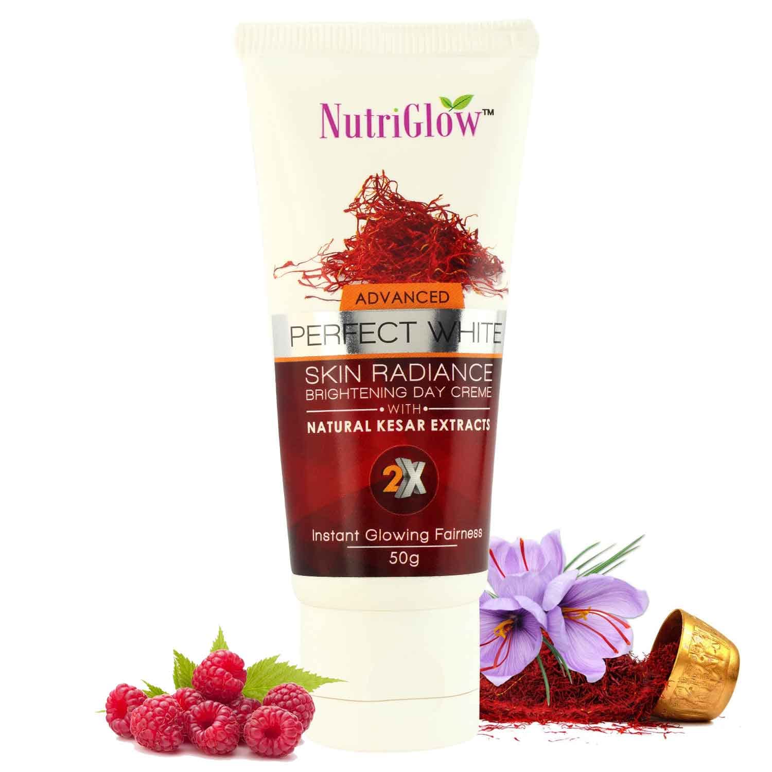 NutriGlow Advanced Perfect White Skin Radiance Brightening Day Creme - 50 gms